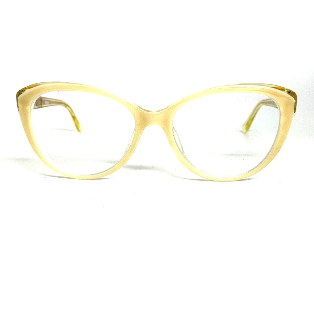 Kensie Renaissance Cat Eye Eyeglasses Ivory Gold Honeycomb 51-16-135 24691